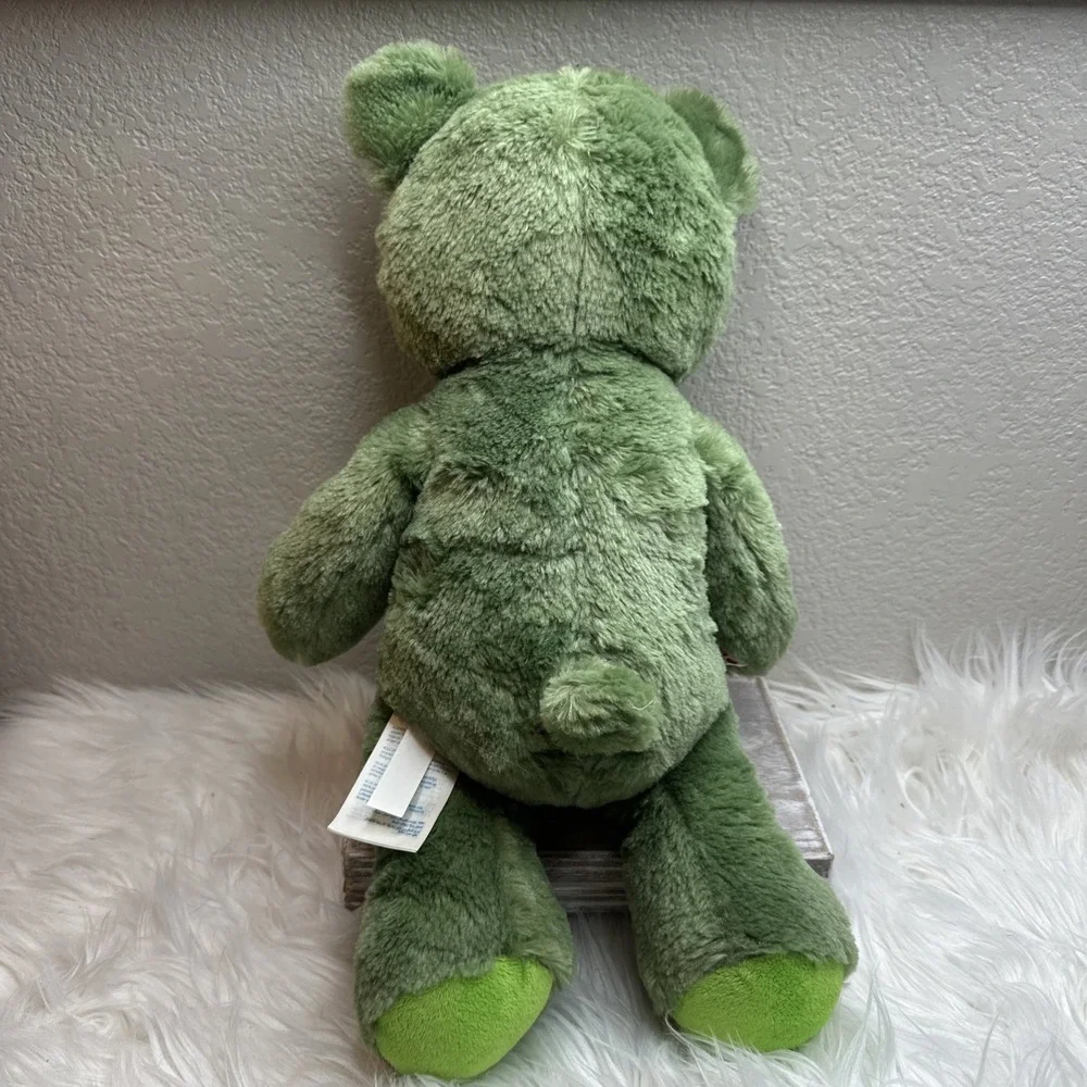 $47 🌙 Build‎ A Bear Zombear 25th Anniversary BAB Zombie Green Halloween Plush